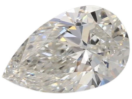 0.78 Carat G SI1 Pear Lab Diamond on Sale