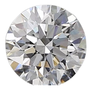 0.61 Carat D VVS2 Round Natural Diamond Discount