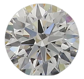 0.42 Carat F VVS2 Round Natural Diamond Online Hot Sale