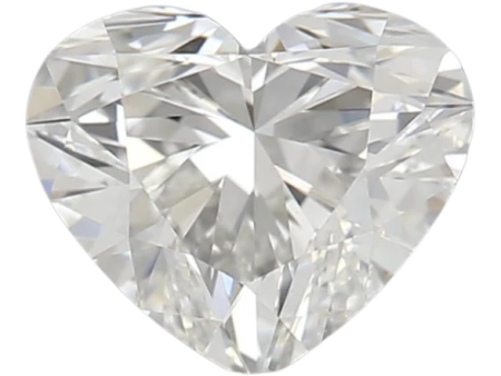 0.72 Carat H VS1 Heart Natural Diamond For Discount