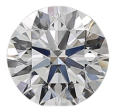 0.79 Carat F VS2 Round Natural Diamond on Sale