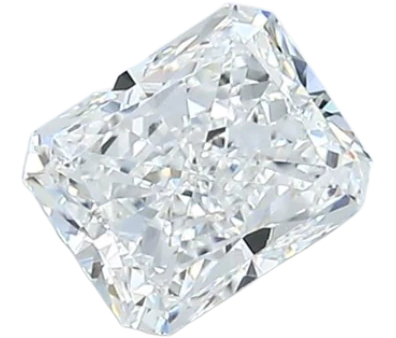 0.82 Carat F VS1 Radiant Natural Diamond Online Hot Sale