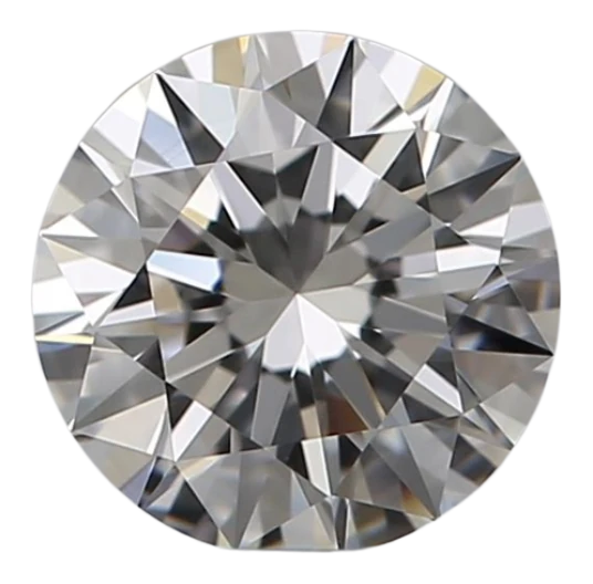 0.53 Carat F VS1 Round Natural Diamond Online now