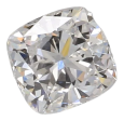 0.53 Carat D VVS1 Cushion Lab Diamond on Sale