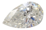 0.74 Carat F VVS2 Pear Lab Diamond Online Sale