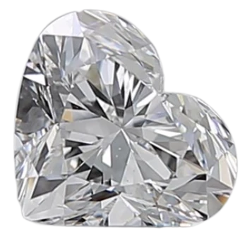 0.74 Carat D VS1 Heart Natural Diamond Supply