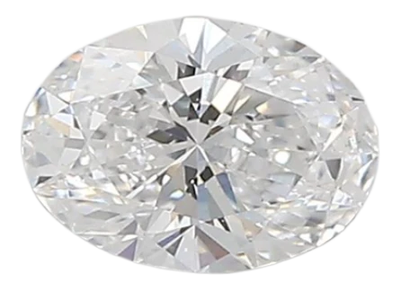 0.54 Carat D VS1 Oval Lab Diamond For Cheap