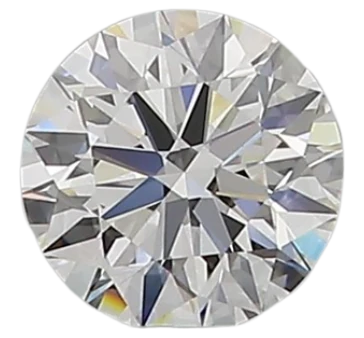 0.6 Carat D VVS2 Round Natural Diamond Supply