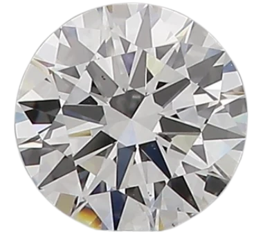 0.42 Carat D VS2 Round Natural Diamond Online Hot Sale