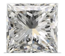 0.8 Carat I VVS2 Princess Natural Diamond Fashion