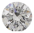 0.6 Carat F SI1 Round Natural Diamond Cheap