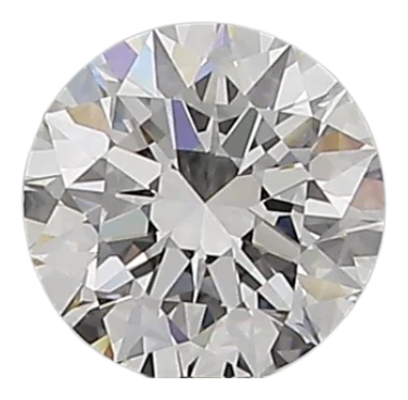 0.6 Carat F SI1 Round Natural Diamond Cheap