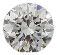 0.4 Carat E VS2 Round Natural Diamond on Sale