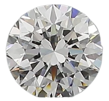 0.4 Carat E VS2 Round Natural Diamond on Sale