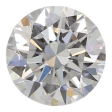 0.53 Carat D VVS2 Round Lab Diamond Discount