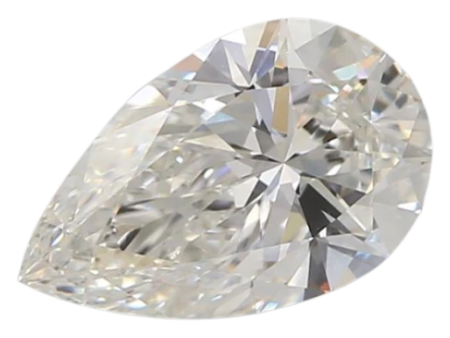 0.72 Carat F VVS2 Pear Lab Diamond Sale