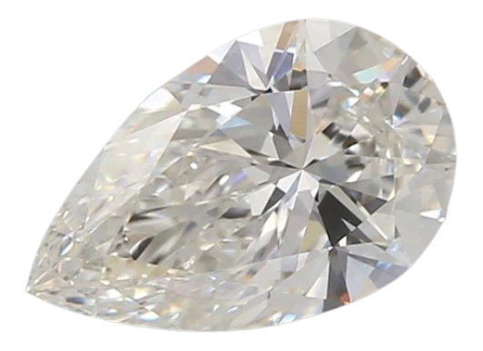 0.72 Carat F VVS2 Pear Lab Diamond Sale