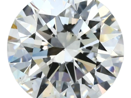 6.01 Carat J SI1 Round Natural Diamond Hot on Sale