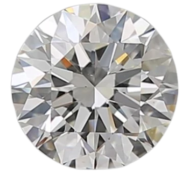 0.81 Carat I VS1 Round Natural Diamond For Sale