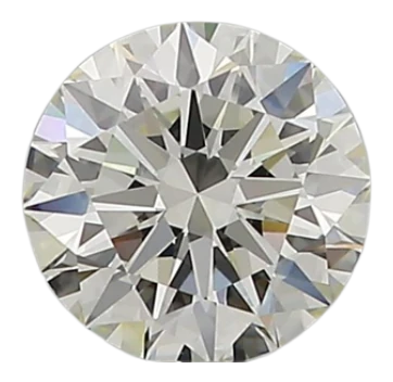 0.81 Carat J VVS2 Round Natural Diamond Fashion