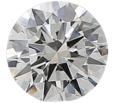 0.7 Carat G VVS2 Round Natural Diamond on Sale