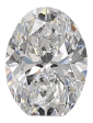 0.71 Carat D SI1 Oval Natural Diamond on Sale